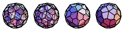 Solids inscriptable in a pentagonal hexecontahedron